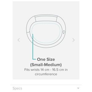 Fitbit Alta band sizing (posted on my page)